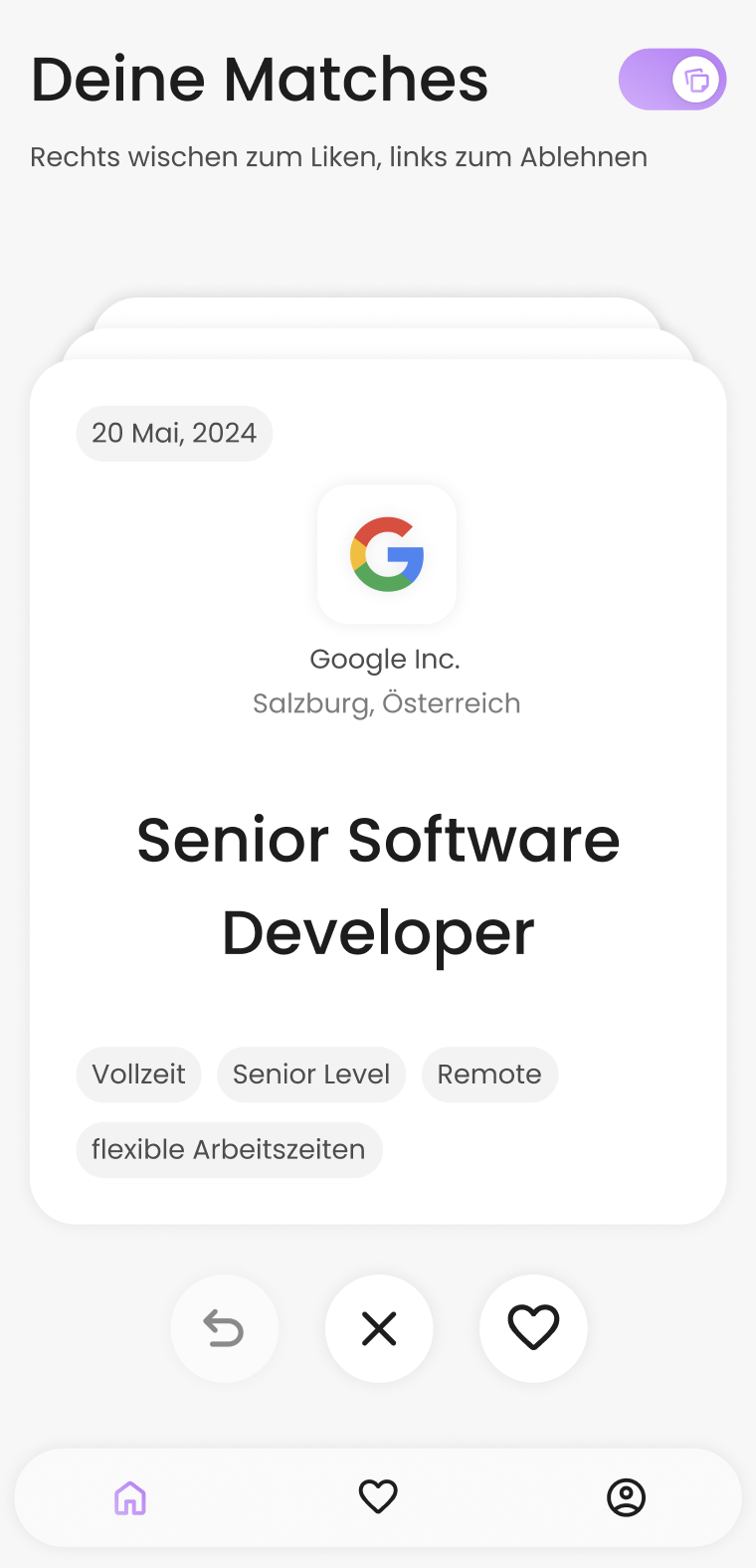 MyMatch - JobMATCHING statt Jobsuche